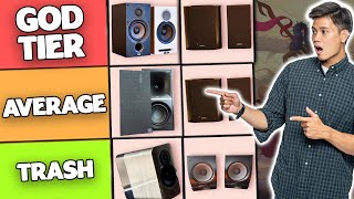 BEST Bookshelf Speakers Tier List 2024 [upl. by Valora]