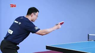 Push VS Penhold backhand which is MORE EFFICIENT in game  Penhold Grip  Table Tennis TD08 [upl. by Ranger953]