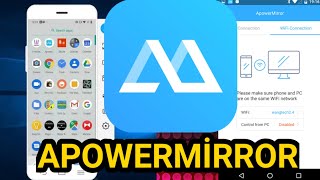 Apowermirror Telefon Ekranını Bilgisayara Yansıtma [upl. by Amada]