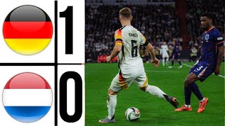 germany vs netherlands 10 extended highlights amp agoals  Deutschland  Niederlande nationleague [upl. by Yeblehs]