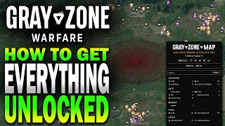 UNLOCK absolutely EVERYTHING Gray Zone Warfare [upl. by Nobel183]