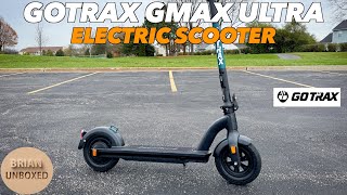 Gotrax GMAX Ultra Electric Scooter  Full Review [upl. by Melody]