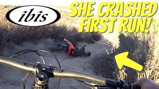 Ibis Ripmo vs Mojo HD4 First Impression  Hannah Tests Out 29er Life [upl. by Alletse274]