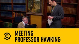 Meeting Professor Hawking  The Big Bang Theory  Comedy Central Africa [upl. by Alrac]