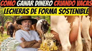 Cómo Ganar Dinero Criando Vacas Lecheras de Forma Sostenible [upl. by Delaryd]