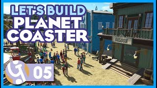 Meet Elly  Lets Build Planet Coaster 05 [upl. by Aielam]