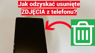 Jak odzyskać USUNIĘTE ZDJĘCIA z telefonu [upl. by Fina]