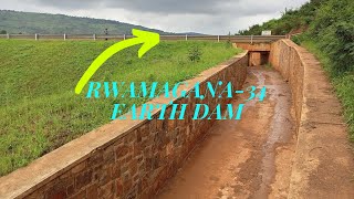 🔴What is a dam RWAMAGANA34 DAM IN RWANDA  Hydraulics [upl. by Maillij]