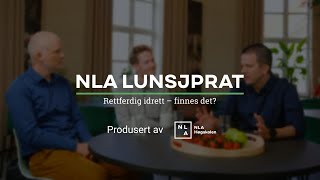 NLA Lunsjprat Rettferdig idrett – finnes det [upl. by Farika613]