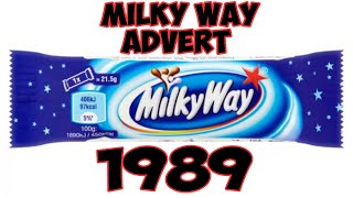 MILKY WAY ADVERT 1989 RED CAR BLUE CAR [upl. by Assener136]