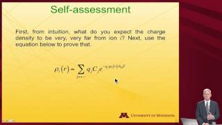 StatMolThermo 1107 DebyeHückel Theory 1 [upl. by Taddeo]