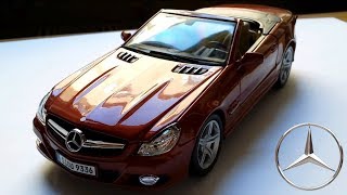 Reviewing the 118 MercedesBenz SL550 R230 by Maisto [upl. by Landel407]