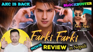 Farki Farki movie review in nepali Anmol KC Is Back Jassita Gurung New nepali blo [upl. by Acilef]