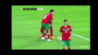 Morocco vs Egypt CAF U23 Championship Final 21 [upl. by Dorcus]