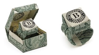 Dollar Origami Ring Masako Tanaka [upl. by Anaej]