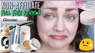 Glossier  FULL FACE First Impressions [upl. by Dlnaod986]