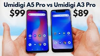 Umidigi A5 Pro vs Umidigi A3 Pro  Which is Better [upl. by Munro]