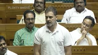 Rahul Gandhi speech about Vayanad landslide at Parliament [upl. by Michale]