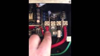 Installing a Solar OffGrid System 18 Wiring the Charge Controller Completed [upl. by Nellek687]