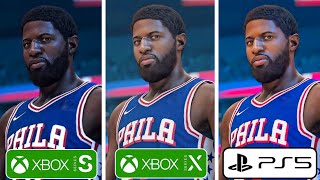 NBA 2K25 PS5 vs Xbox Series X vs Xbox Series S Graphics Comparison [upl. by Wolfram]