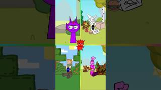 SPRUNKI ATTACKED FRIENDS 😡 sprunki sprunkiincredibox incrediboxsprunki incredibox animation [upl. by Lamson122]