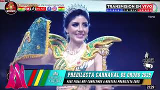 ELECCION PREDILECTA CARNAVAL DE ORURO 2025  FASE FINAL [upl. by Uuge]