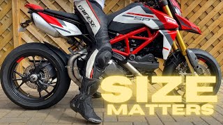 Seat Comparison 2022 Ducati HyperMotard 950 SP [upl. by Ydaj700]