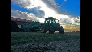 Fendt 312 amp Bossini  Manure Spreading 2016 [upl. by Dylana720]