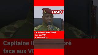 Le Capitaine Traoré salue la bravoure des VDP  quotRésistez quot faso7 burkinafaso shorts [upl. by Malarkey]