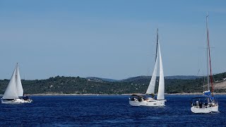 Adriatic Sea Sailing Day 7 Hver Flotilla of Sunsail [upl. by Ciccia]