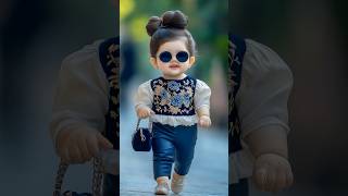 Outfit Your Baby Like a Fashion Pro cutebaby piu ai cute babygirl shots trending fashion [upl. by Aramoy269]