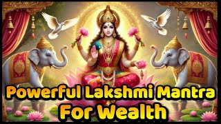 Full Mahalakshmi Ashtakam  Powerful Mantra For Wealth [upl. by Nugent55]