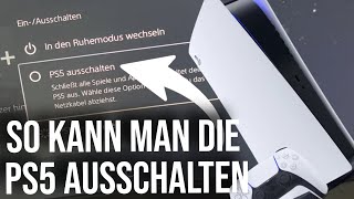 So kann man die PS5 ausschalten  PS5 ausschalten [upl. by Featherstone]