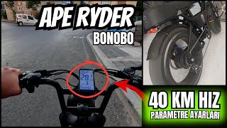 Ape Ryder Bonobo Hız Sınırı Kaldırma  bilgibankası aperyder bonobo [upl. by Acnayb]