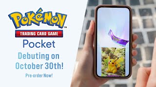 Pokémon TCG Pocket Trailer  Preregister Now [upl. by Ilojne]