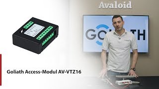 Goliath Zubehör AccessModul AVVTZ16 für Videotürsprechanlagen [upl. by Wivinah]