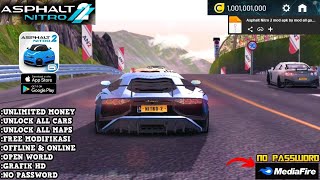 Asphalt Nitro 2 Mod Apk Download Unlimited Money  Ultra Graphics with 60120 fps Premium Unlocked [upl. by Aynom]