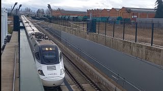 TREN CHÁRTER INAUGURACIÓN VARIANTE DE PAJARES Estación de León [upl. by Valenta]