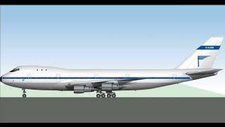 Boeing 747100 Pull Up Alarm But Without quotpull upquot [upl. by Anilatac]