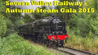 Severn Valley Railway Autumn Steam Gala 2015 17092015 [upl. by Adine]