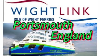 Wightlink Ferries Portsmouth England [upl. by Tavie]