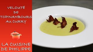 Velouté de topinambours au curry [upl. by Patric50]