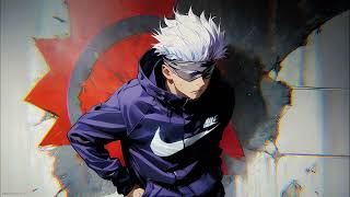 Jujutsu Kaisen Satoru Gojo Nike  Live Wallpaper   Wallpaper Engine   Hip Hop Music [upl. by Zolner]