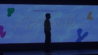 FANCAM 231216 2023 ROH TAEHYUN FANMEETING Playground in Seoul2부OpeningBuster atori Zoom [upl. by Loni]