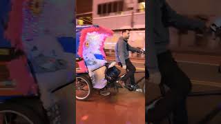 New York City Rickshaw NewYorkCity RickshawRide Pedicab NYCSightseeing NYCTourism ExploreNYC [upl. by Bolme55]