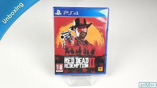 Red Dead Redemption 2  PS4 Unboxing [upl. by Gnurt]