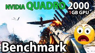 Battlefield V on Nvidia Quadro 2000  Benchmark [upl. by O'Callaghan38]