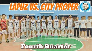 City Proper Stalwarts vs Lapuz Batang Pier  4th Quarter  Battle of the Seven Districts [upl. by Okia15]