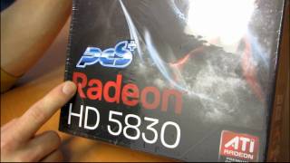 Powercolor Radeon HD 5830 1GB Video Card Unboxing amp First Look Linus Tech Tips [upl. by Rafaela]