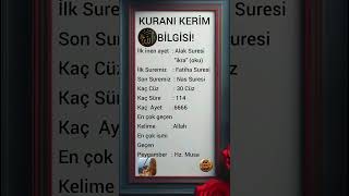 Kuranı Kerimi tanıyalım [upl. by Billy336]